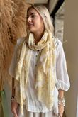 Laundry B Paisley Scarf Ochre /5 =